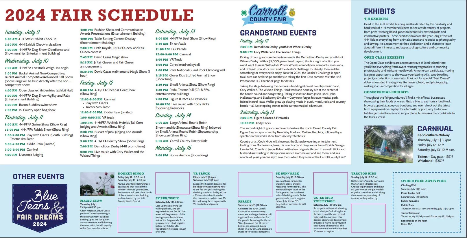 2024-carroll-county-fair-schedule