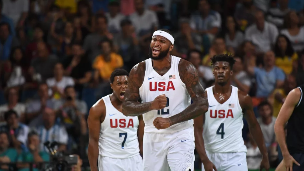 Rio de Janeiro - Brazil^ July 10^ 2019^ United States Basketball Selection at the 2016 Olympic Games