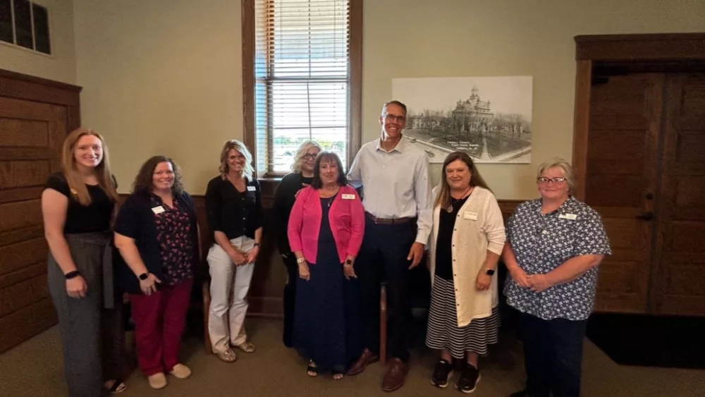 Rep. Feenstra Visits Carroll’s Elderbridge Agency On Aging On 36-County Tour