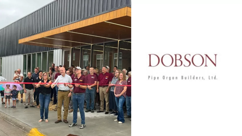 Dobson Pipe Organ Builders Celebrates Ribbon Cutting For New Lake City Facility