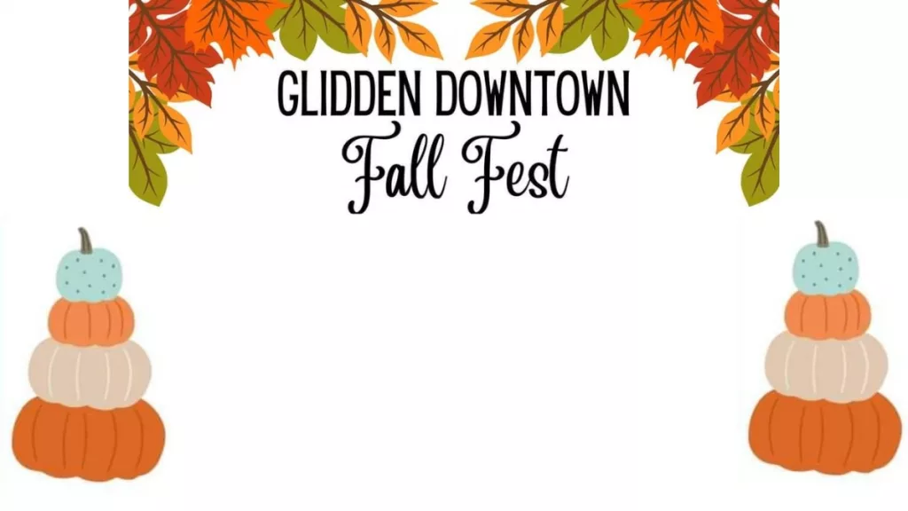 Glidden’s Downtown Fall Fest Will Feature Shopping Opportunities, Kid’s Activities And Much More