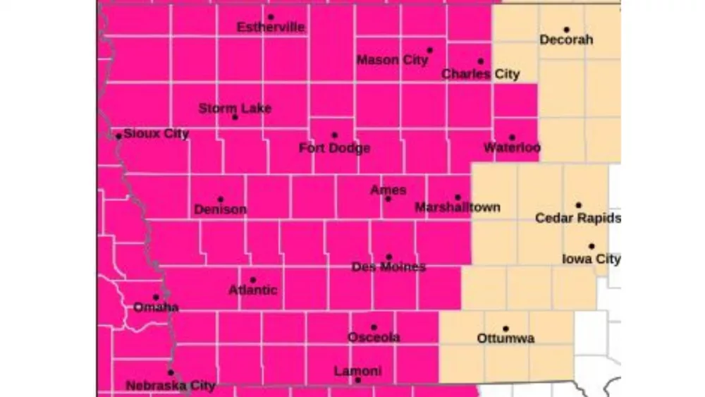 Red Flag Warning In Effect For Listening Area Until Thursday Evening