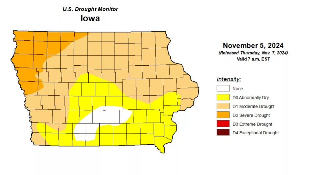 iowa-drought-monitor-map-nov-5-2024