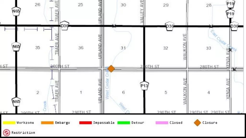 280th Street Bridge Near Rockwell City Closed Through Spring | Carroll ...