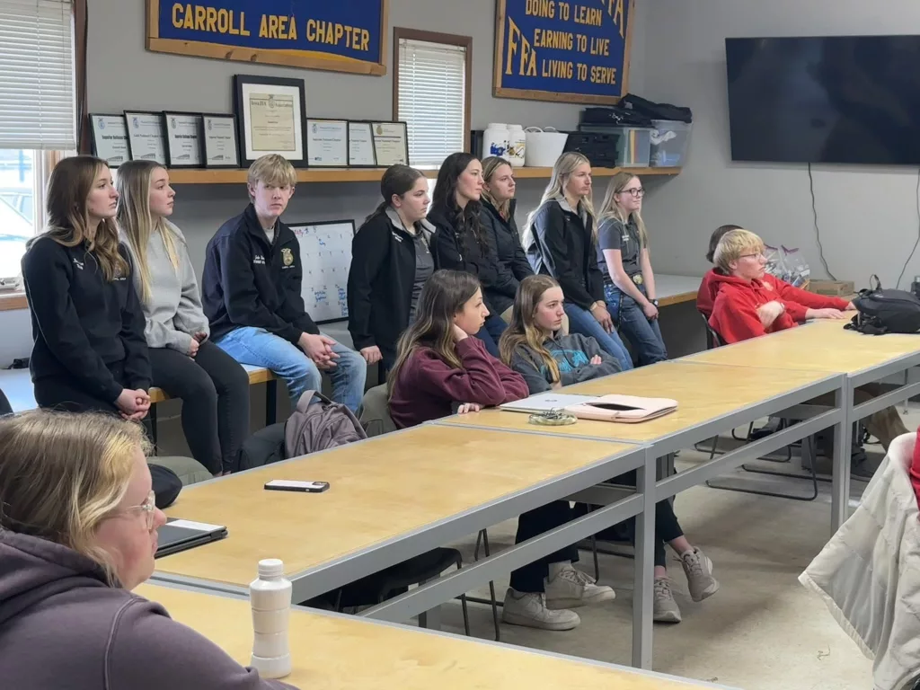 isu-president-visit-carroll-area-ffa-2025-2