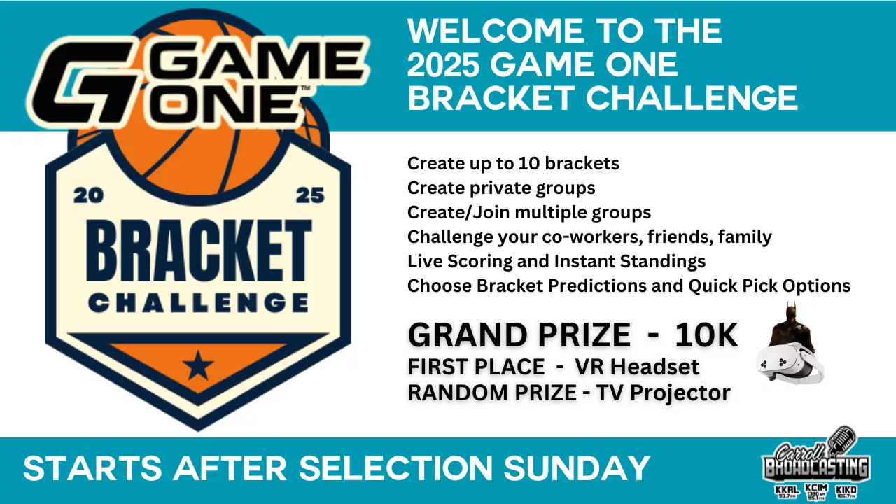 2025 Game One Bracket Challenge