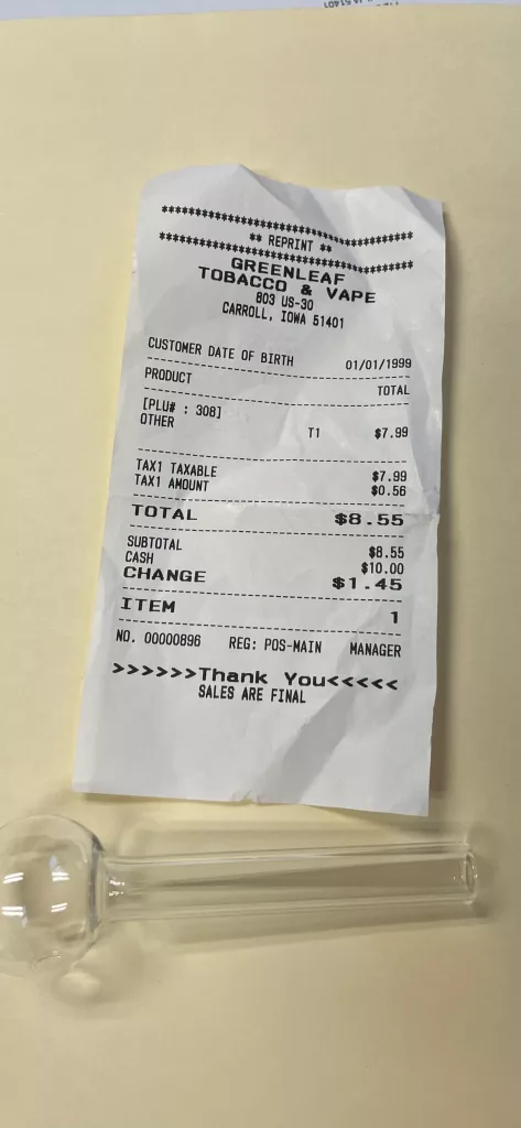 pipe-and-receipt