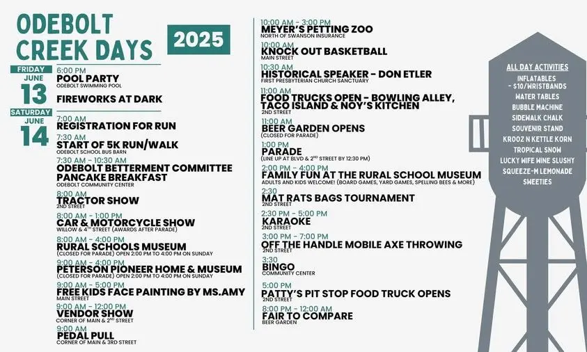2025-odebolt-creek-days-schedule