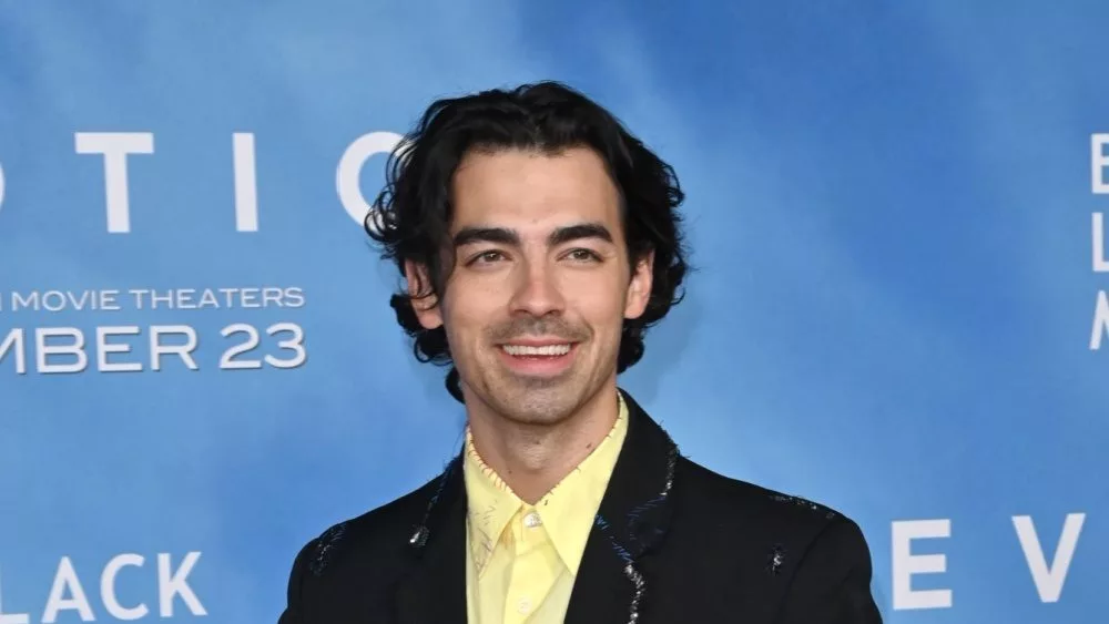 Joe Jonas at the premiere for "Devotion" at the Regency Village Theatre.LOS ANGELES^ CA. November 15^ 2022