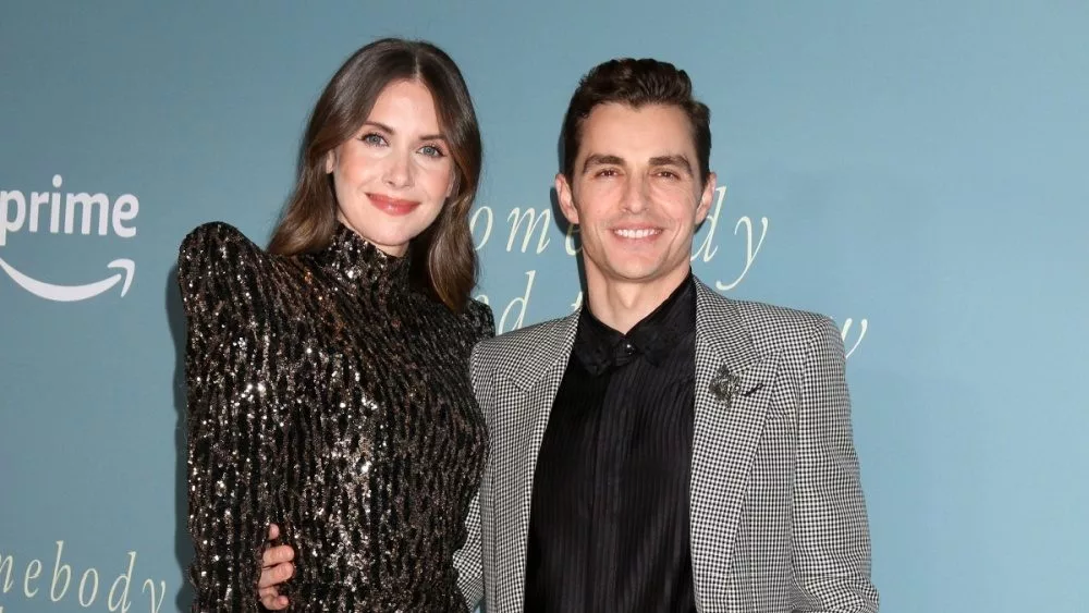 Alison Brie^ Dave Franco at the Somebody I Used to Know Premiere at the Culver Theater on February 1^ 2023 in Culver City^ CA