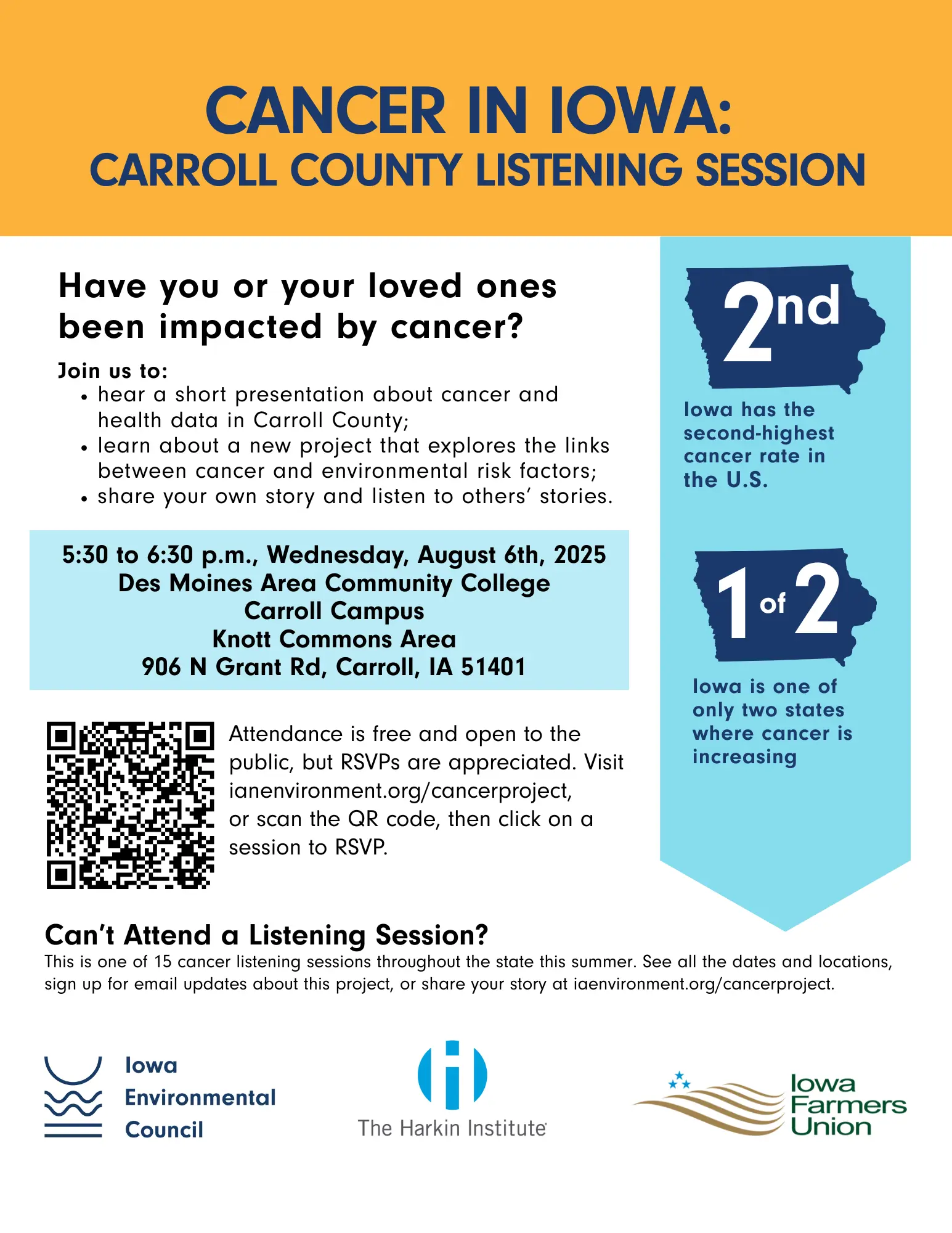 cancer-in-iowa-carroll-county-listening-session