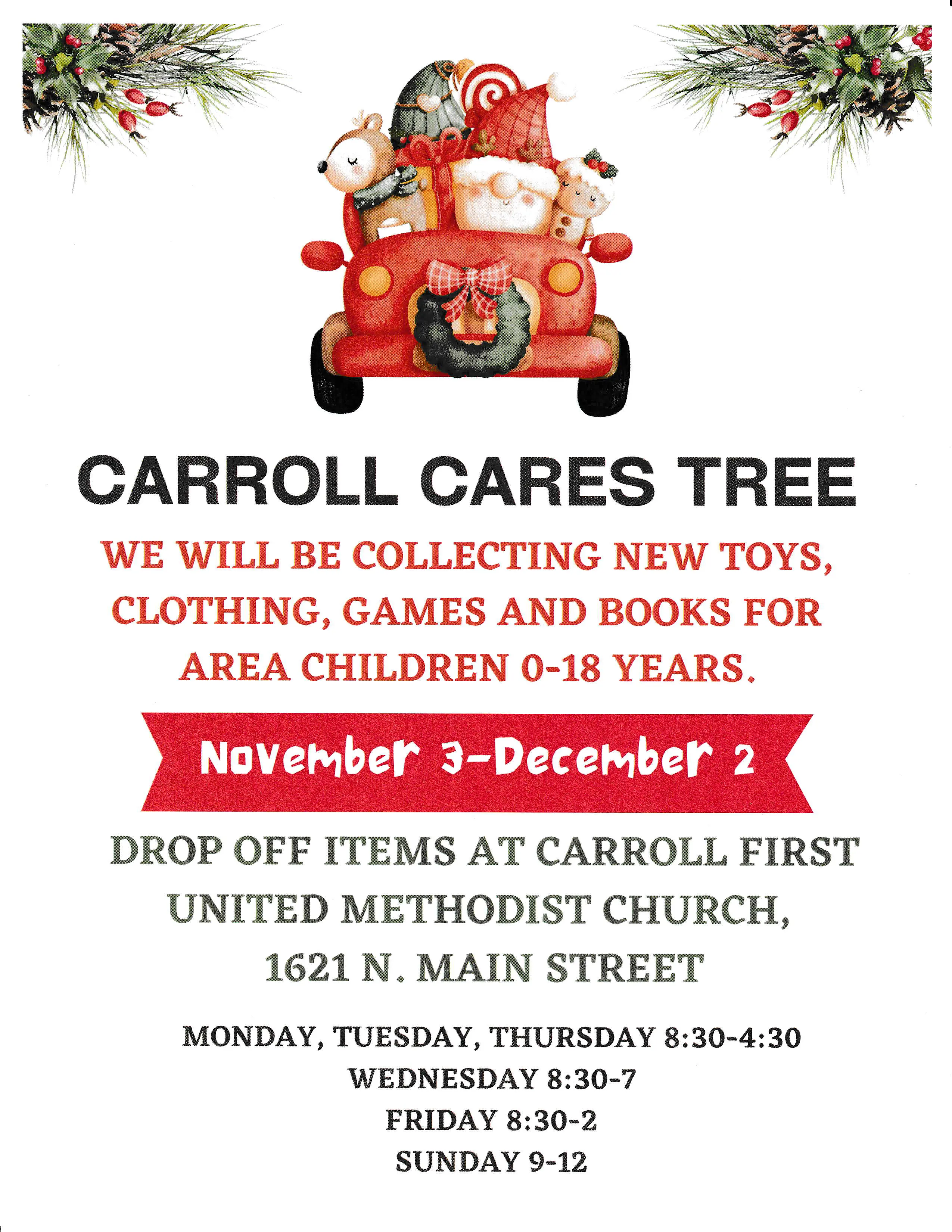 carroll cares tree
