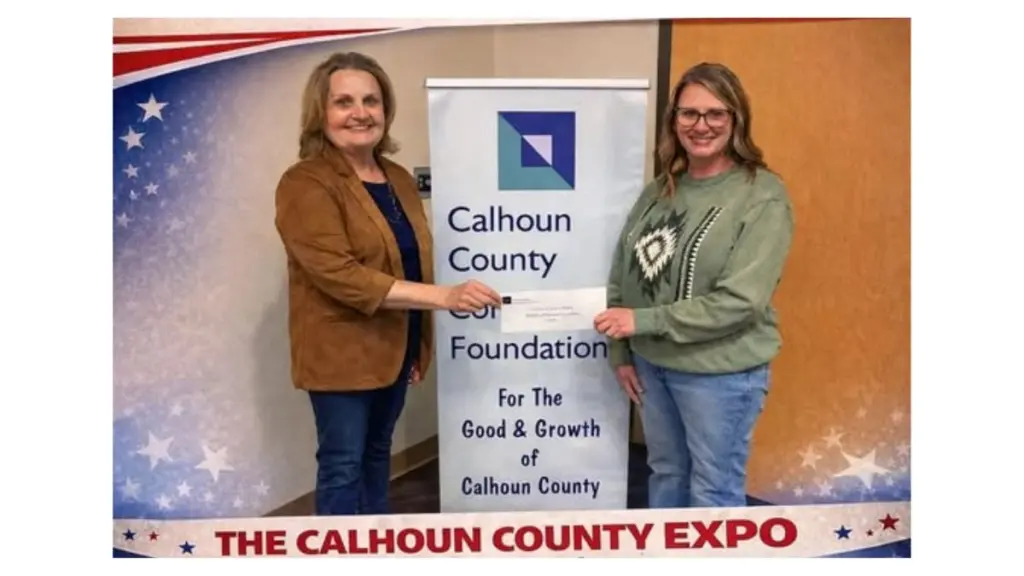 Calhoun County Expo Updating Sound System Thanks To Grant Through Calhoun County Community Foundation