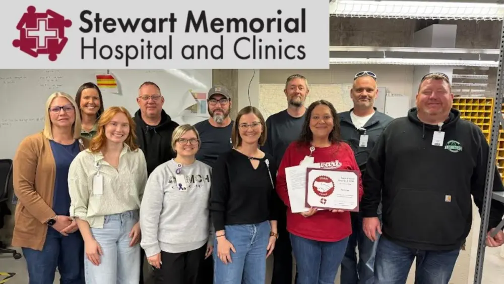 Stewart Memorial Recognizes Maintenance Dept. For Pod Renovations