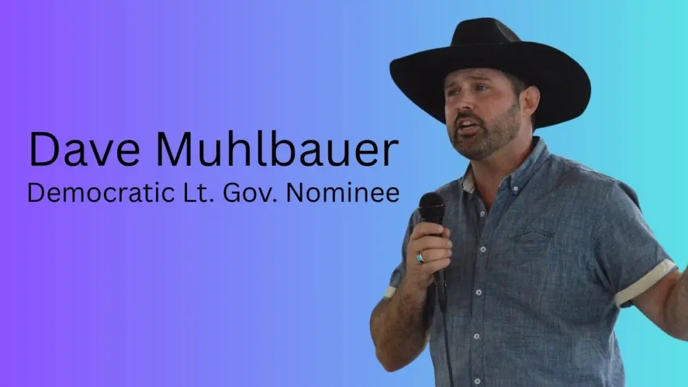 Sand Announces Dave Muhlbauer As Running Mate In Governor’s Race