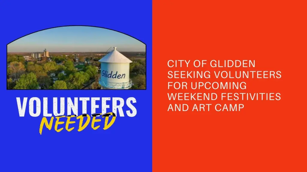 city-of-glidden-seeking-volunteers-for-upcoming-weekend-festivities-and-art-camp