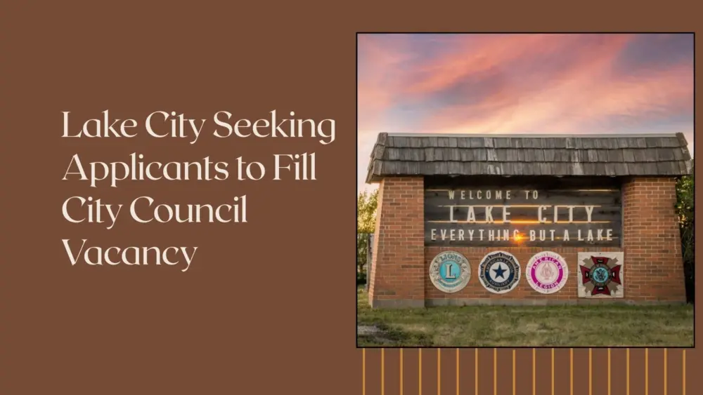 Lake City Seeking Applicants to Fill City Council Vacancy