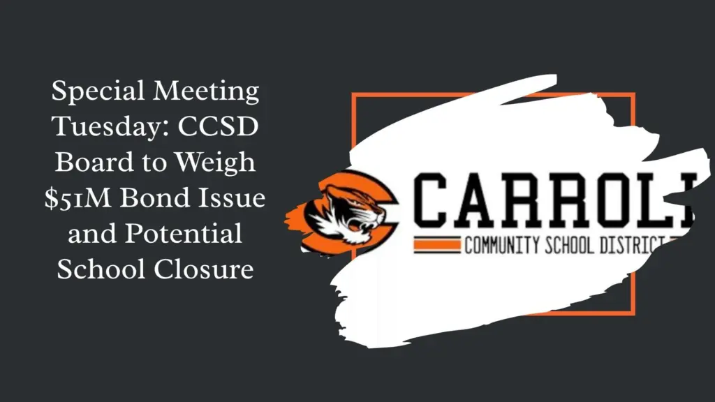Special Meeting Tuesday: CCSD Board to Weigh $51M Bond Issue and Potential School Closure