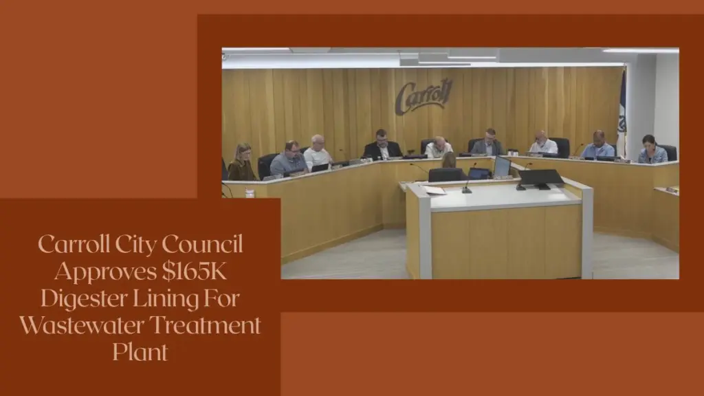 carroll-city-council-approves-165k-digester-lining-for-wastewater-treatment-plant