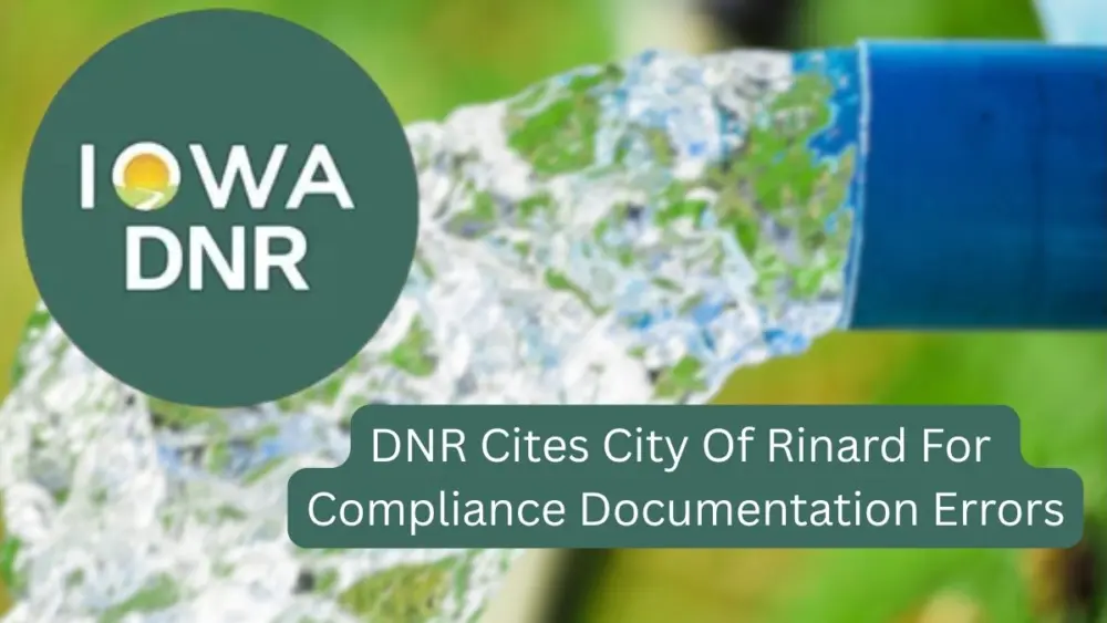 DNR Cites City Of Rinard For Compliance Documentation Errors