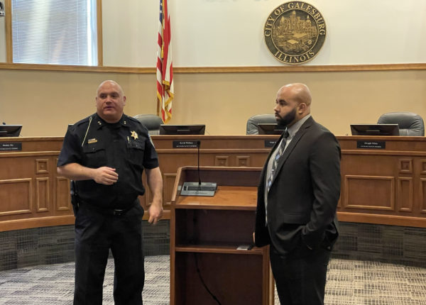 Galesburg Police Department Swears In 8 New Officers, Reflecting ...