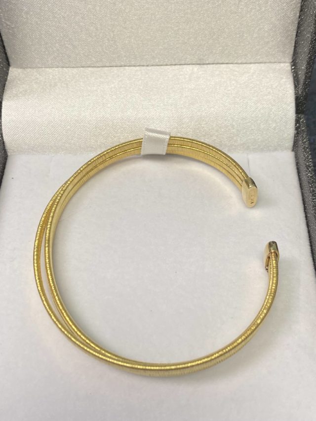 ITEM 752 Triple Wire Designer Bangle Bracelet from Kohl's Diamond