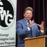Gale_Scholars_03: Eleven members of the George Washington Gale Scholars Class of 2027 were inducted Tuesday, May 9, during a ceremony held in the Galesburg High School Little Theater. Inductees included: Anayely Pacheco, Macie Jordan, Alliyah Rice, Cordae Sanchez, Jordan Bowling, Ava George, Maddie Coe, Laniyah Sanchez, Evelin Guel, Jocilyn Davidson, and Devaughn Sanchez. Attendees heard remarks from speakers including Steve Cheesman, Director, George Washington Gale Scholars Program; Dr. MarQuita Barker, Vice President for Student Development, Knox College; and Garrett Sprinkle, a senior pursuing a double major in Music & Educational Studies Major at Knox College. The receiving line as the certificates were passed out included Dr. John Asplund, Superintendent, Galesburg 205; Dr. Seamus Reilly, President, Carl Sandburg College, Marquita, Cheesman, and Sprinkle.