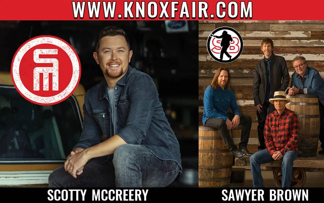 Scotty McCreery and Sawyer Brown to headline 2023 Knox County Fair