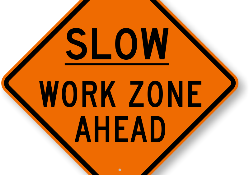 slow-work-zone-ahead-sign-k-0275