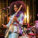 Bassist Nik West performs at the Orpheum Theatre on Tuesday, June 27, 2023.: Bassist Nik West performs at the Orpheum Theatre on Tuesday, June 27, 2023.  (STEVE DAVIS/SeedCo Photo)