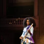 Bassist Nik West performs at the Orpheum Theatre on Tuesday, June 27, 2023.: Bassist Nik West performs at the Orpheum Theatre on Tuesday, June 27, 2023.  (STEVE DAVIS/SeedCo Photo)
