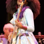 Bassist Nik West performs at the Orpheum Theatre on Tuesday, June 27, 2023.: Bassist Nik West performs at the Orpheum Theatre on Tuesday, June 27, 2023.  (STEVE DAVIS/SeedCo Photo)