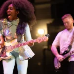 Bassist Nik West performs at the Orpheum Theatre on Tuesday, June 27, 2023.: Bassist Nik West performs at the Orpheum Theatre on Tuesday, June 27, 2023.  (STEVE DAVIS/SeedCo Photo)