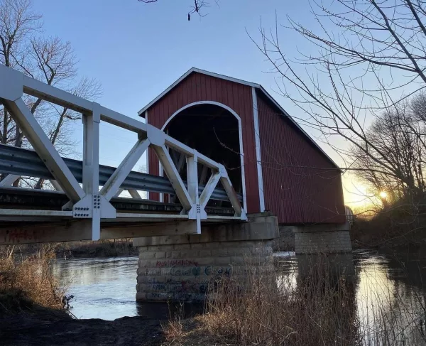 wolf covered bridge