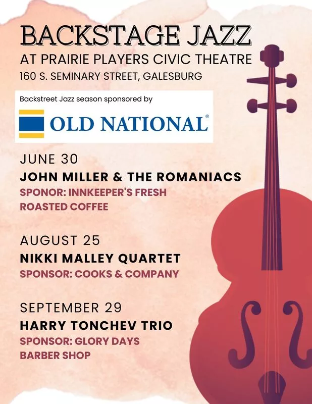 backstage jazz poster
