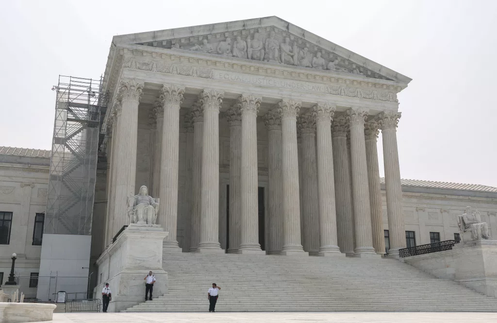 the-u-s-supreme-court-building-is-seen-in-washington-the-day-the-court-struck-down-race-conscious-student-admissions-programs