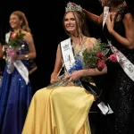 2023-junior: Dakota Detmers was crowned Junior Miss Knox County Fair Queen at the 2023 Knox County Fair Queen Pageant on Saturday at the Orpheum Theatre. (Submitted by Nicole Lambasio)