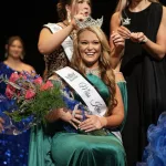 2023-queen: Clara Kuelper was crowned Miss Knox County Fair Queen at the 2023 Knox County Fair Queen Pageant on Saturday at the Orpheum Theatre. (Submitted by Nicole Lambasio)