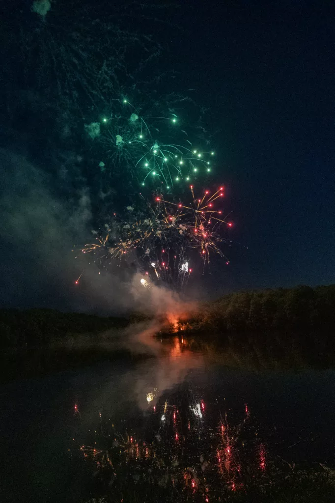 Big Bang BOOM fireworks display at Lake Storey Park in Galesburg 