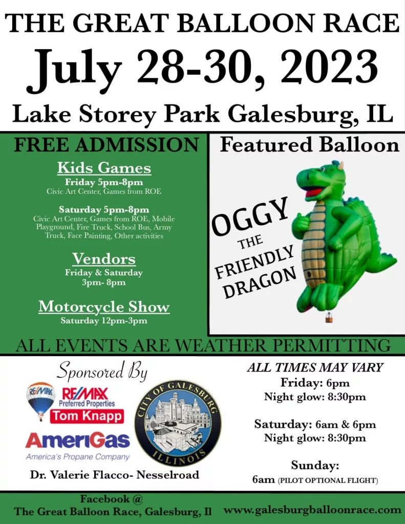 Galesburg Great Balloon Race 2023
