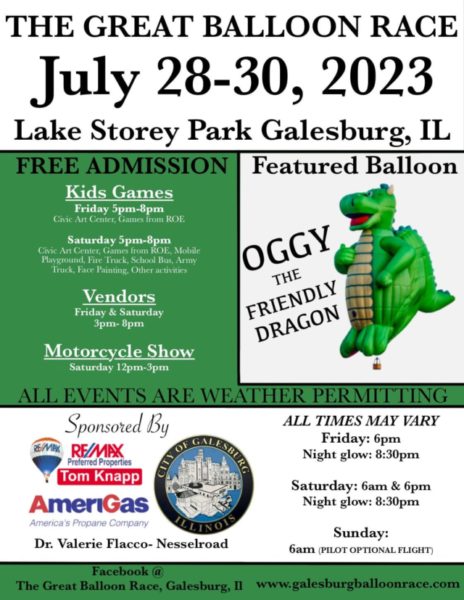 Galesburg Great Balloon Race 2023