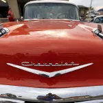 Photos from the annual Monmouth Cruise Night hosted by Maple City Street Machines in downtown Monmouth, Illinois, on Friday, Aug. 4, 2023. (STEVE DAVIS/SeedCo Media)