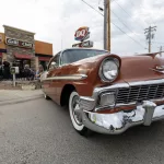 Photos from the annual Monmouth Cruise Night hosted by Maple City Street Machines in downtown Monmouth, Illinois, on Friday, Aug. 4, 2023. (STEVE DAVIS/SeedCo Media)