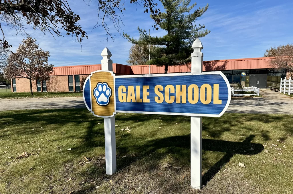 Gale Elementary School in Galesburg, Illinois