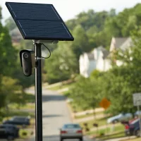 Flock Safety camera on pole