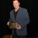 Former Galesburg High School basketball star Jason Shay, Class of 1991, entered the Galesburg Athletic Hall of Fame on Saturday, Nov. 25, 2023, in Galesburg High School. (Courtesy Dickerson Photography)
