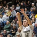 streaks-vs-quincy-gbb-05: Galesburg defeats Quincy 55-41 to remain undefeated on the season at 9-0, and 3-0 in WB6 Conference play on Thursday, Dec. 7, 2023 at John Thiel Gymnasium.