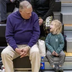 STREAKS-V-ROCKY-GBB-006: The Galesburg Silver Streaks defeated the Rock Island  Rocks 48-39 in Western Big 6 Conference girls basketball action Thursday, Dec. 14, 2023, at John Thiel Gymnasium.