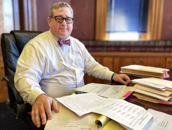 Knox County States Attorney Jeremy Karlin