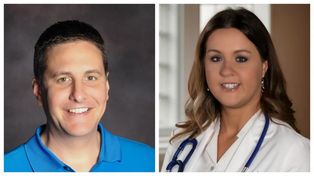 Joel Newman and Mandy Kubis of Western Illinois Home Health Care